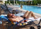 Nach der Wanderung lädt der Hotelpool nochmal zu einer kurzen Erfrischung ein.